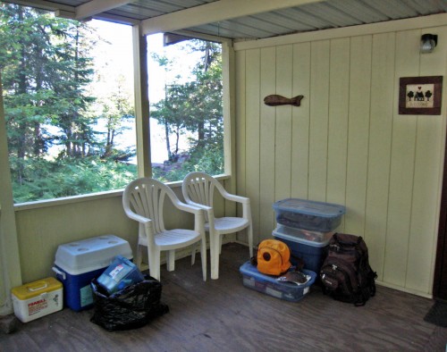 Cabin 6 Screen Porch