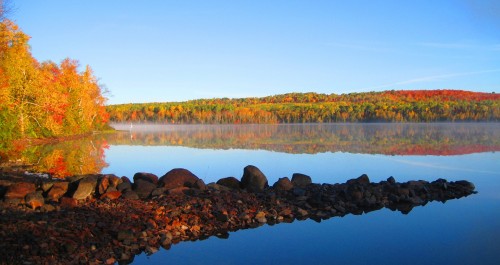 Autumn at Trout Lake Resort